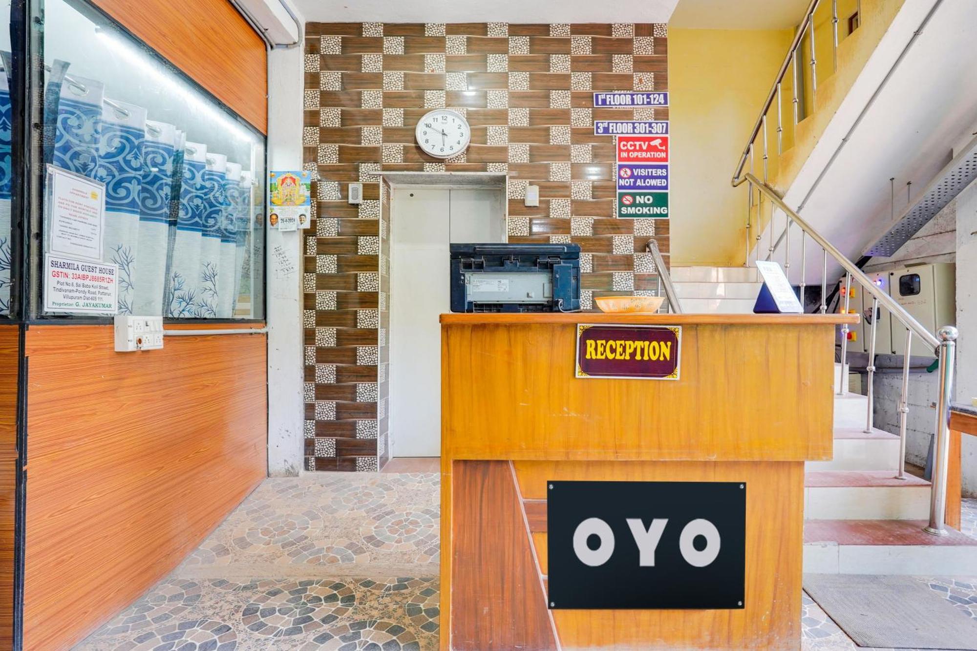 Super Hotel O Sharmila Guest House Kottakuppam Exterior foto